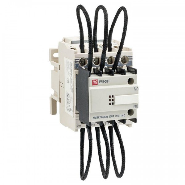  Контактор для конденсатора КМЭК 16квар 230В 2NО+1NC PROxima EKF ctrk-s-32-16-230 