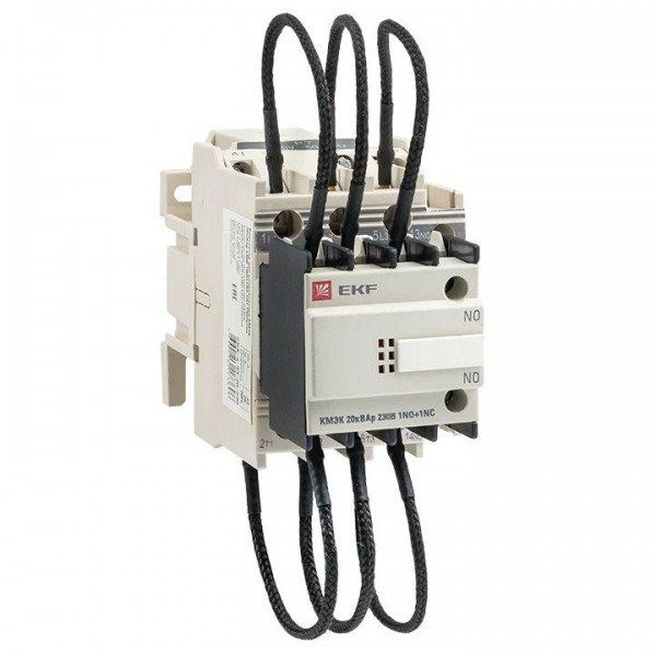  Контактор для конденсатора КМЭК 20квар 230В 2NО+1NC PROxima EKF ctrk-s-43-20-230 