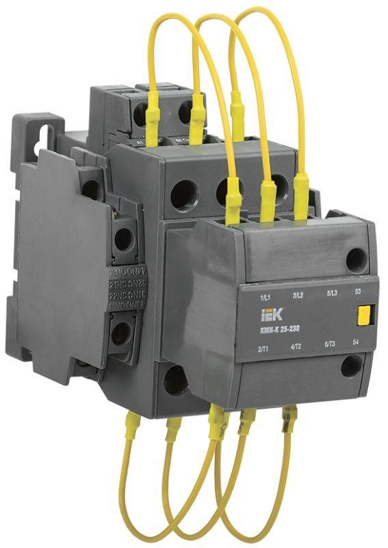  Контактор для конденсаторов КМИ-К 20кВАр ИЭК KKMK-20-230-01 