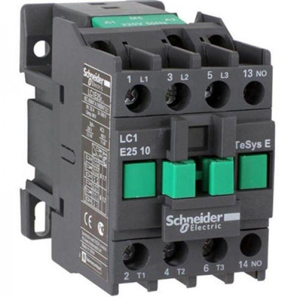  Контактор 3п 25А 1НО 24В AC TeSys E SchE LC1E2510B5 