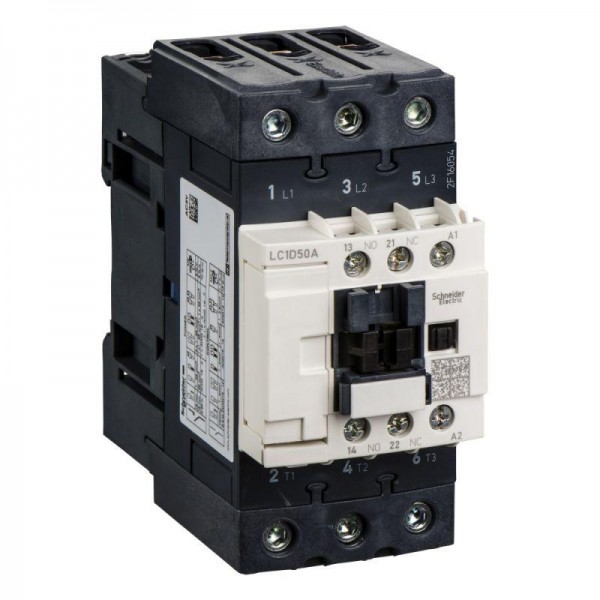 Контактор 3п 50А D50 220В AC SchE LC1D50AM7 