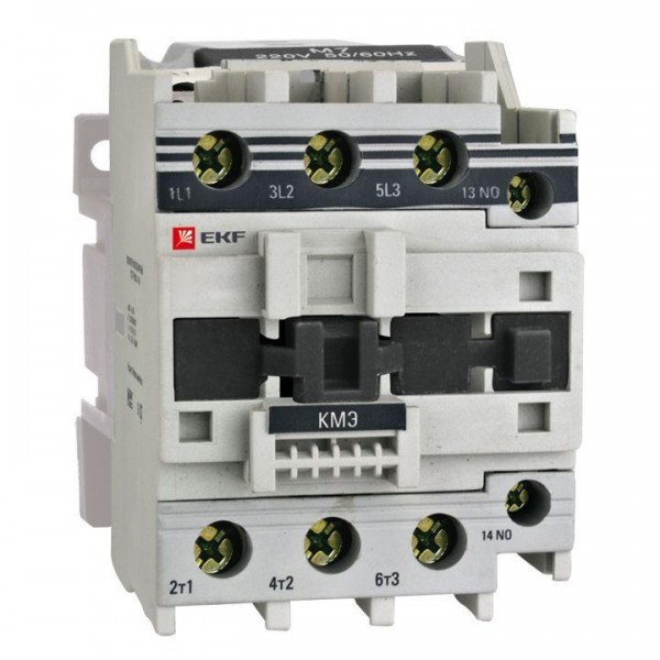  Контактор КМЭ 40А 380В NO+NC EKF ctr-s-40-380 