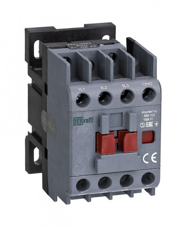  Контактор 18А 110В АС3 АС4 1НЗ КМ-102 SchE 22088DEK 
