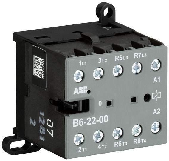  Миниконтактор B6-22-00-84 9А 400В AC3 катушка 110-127В AС ABB GJL1211501R8004 