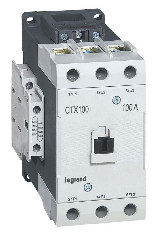  Контактор CTX-3 3P 100А 2НО 2HЗ =24В Leg 416221 