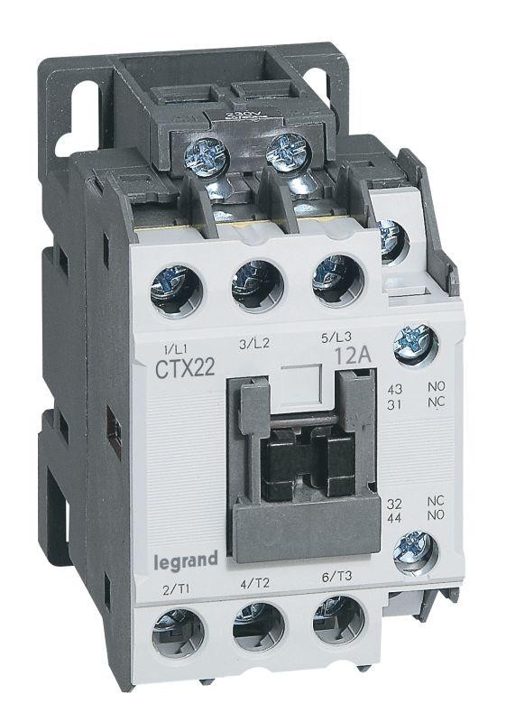  Контактор CTX-3 3P 12А 1НО 1HЗ ~48В Leg 416093 