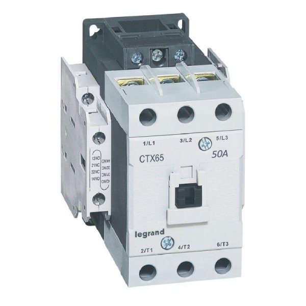  Контактор CTX-3 3P 50А 2НО 2HЗ ~230В Leg 416146 