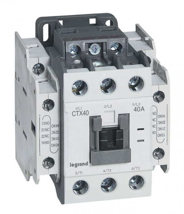  Контактор CTX-3 3P 40А 2НО 2HЗ ~380В Leg 416138 