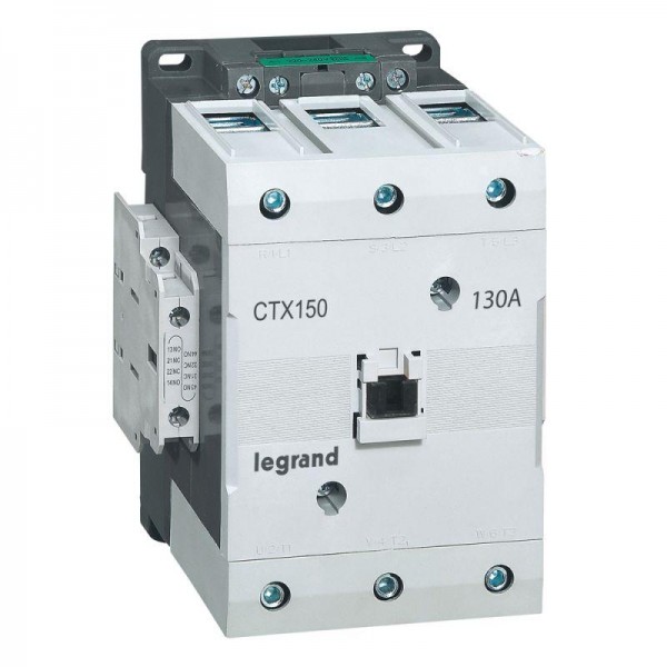  Контактор CTX-3 3P 130А 2НО 2HЗ~230В торц. зажим Leg 416256 