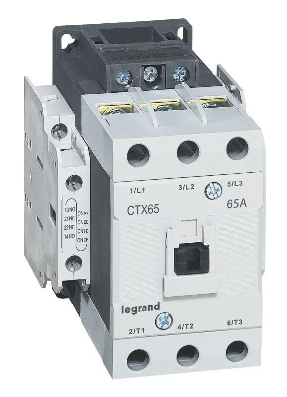 Контактор CTX-3 3P 65А 2НО 2HЗ 48В Leg 416162 