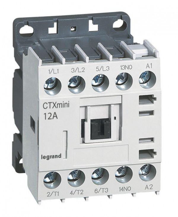 Контактор CTX-3 3P 12А 1HЗ~415В мини Leg 417059 