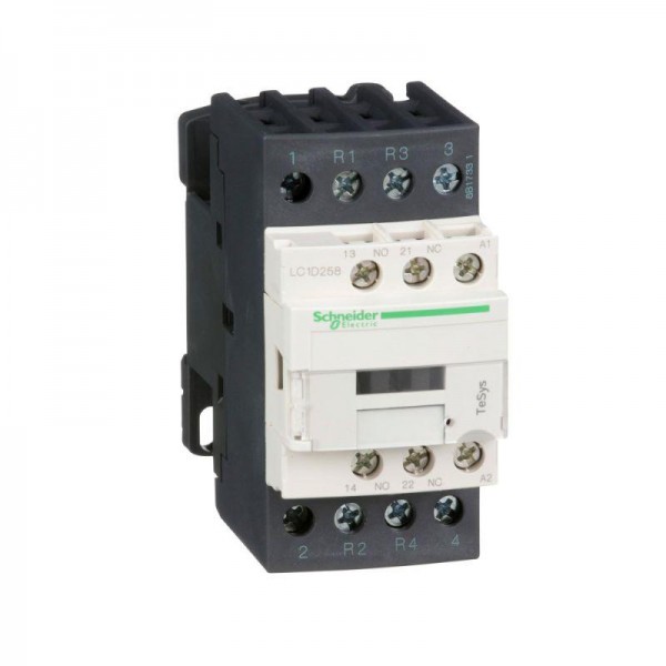  Контактор 4п 2НО+2НЗ АС1 40А 120В 50Гц SchE LC1D258G7 