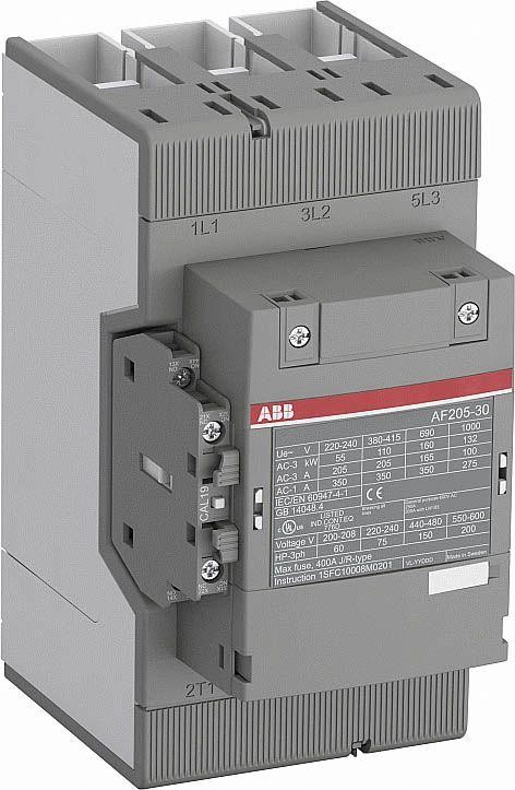  Контактор AF190-30-11-11 190А AC3 катушка 24-60В AC/DC ABB 1SFL487002R1111 
