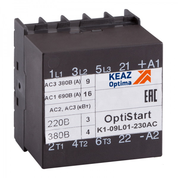  Миниконтактор OptiStart K1 09L10 24AC КЭАЗ 117097 