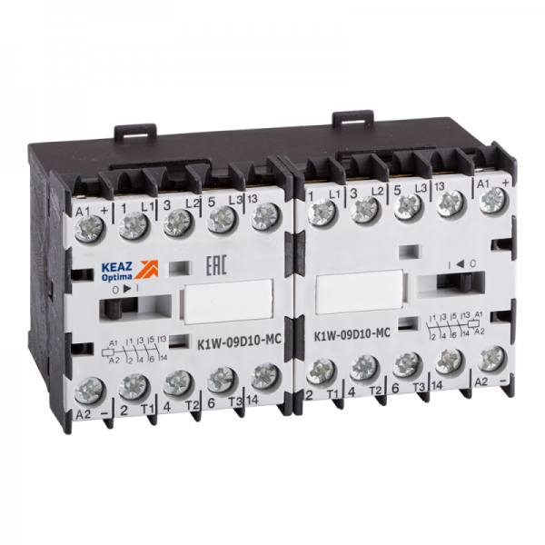  Миниконтактор реверсивный OptiStart K1W 12D10 MC=24DC КЭАЗ 117373 