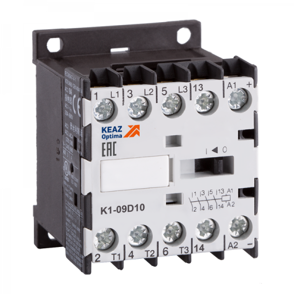  Миниконтактор OptiStart K1 09D01=24DC VR КЭАЗ 117354 