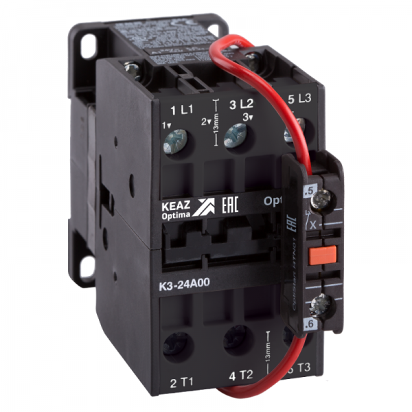  Контактор OptiStart K3 24A00=220DC КЭАЗ 117265 
