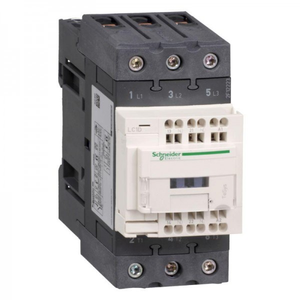  Контактор 3п EVERLINK AC3 440В 65А пружинный зажим; катушка управления 110В DC SchE LC1D65A3FD 