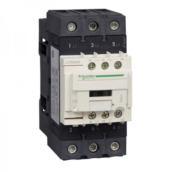  Контактор 3п AC3 440В 65А катушка управления 110В AC 50/60Гц SchE LC1D65AF7TQ 