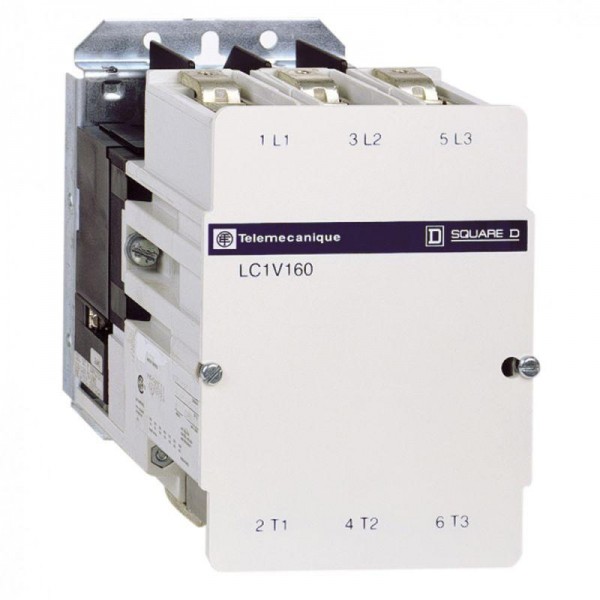  Контактор вакуумный 3п/160А 400В 50Гц SchE LC1V160V7 