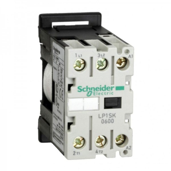  Контактор мини SK 2P AC3 3P 6А 48V DС SchE LP1SK0600ED 