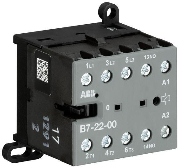  Миниконтактор B7-22-00-80 12А (400В AC3) катушка 230В AС ABB GJL1311501R8000 