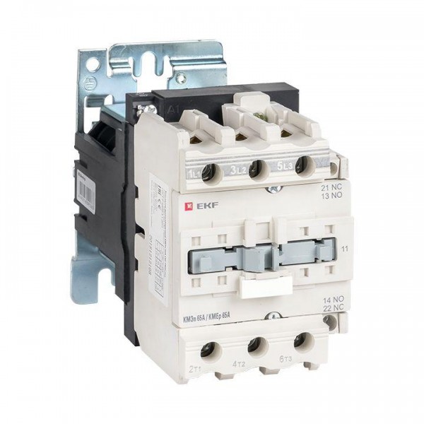  Контактор малогабаритный КМЭп 65А 24В DC 1NO 1NC PROxima EKF ctr-s-65-24-nc-p 
