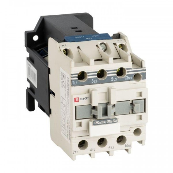  Контактор малогабаритный КМЭп 32А 24В DC 1NO PROxima EKF ctr-s-32-24-p 