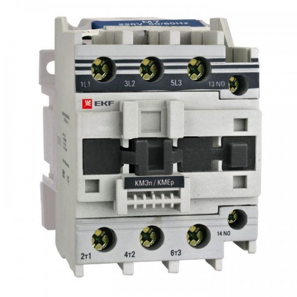  Контактор малогабаритный КМЭп 40А 220В DC 1NO 1NC PROxima EKF ctr-s-40-220-nc-no-p 