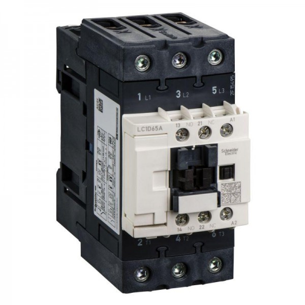  Контактор 3п EVERLINK AC3 440В 65А катушка управления 24В AC 50/60Гц SchE LC1D65AB7 