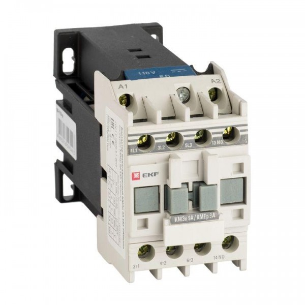  Контактор малогабаритный КМЭп 9А 110В DC 1NC PROxima EKF ctr-s-9-110-nc-p 