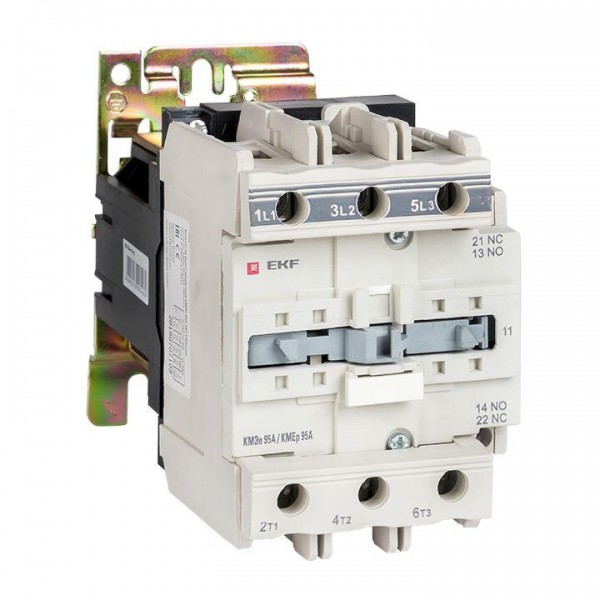  Контактор малогабаритный КМЭп 95А 24В DC 1NO 1NC PROxima EKF ctr-s-95-24-nc-p 