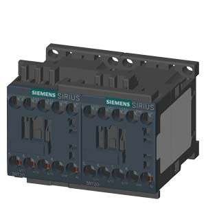  Контактор реверсивный 3п AC-3 3кВт/400В S00 Siemens 3RA23158XB301AP0 