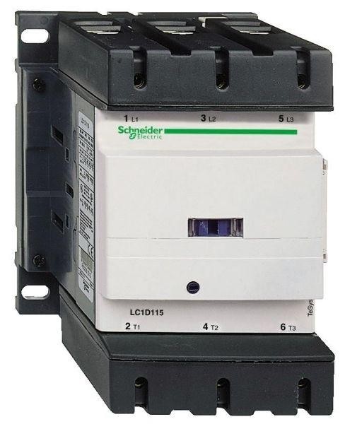  Контактор 3п 115А D115 НО+Н3 220В AC SchE LC1D115M5 