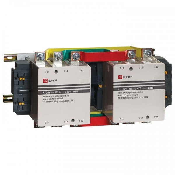  Контактор КТЭ реверсивный 115А 380В 2NO EKF ctr-b-r-115-380 