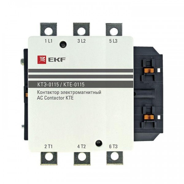  Контактор КТЭ 115А 380В NO EKF ctr-b-115-380 