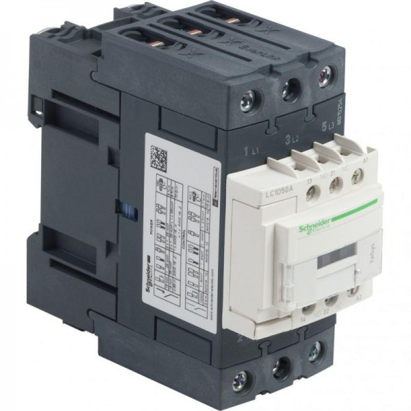  Контактор 3п 50А D50 110В AC SchE LC1D50AF7 