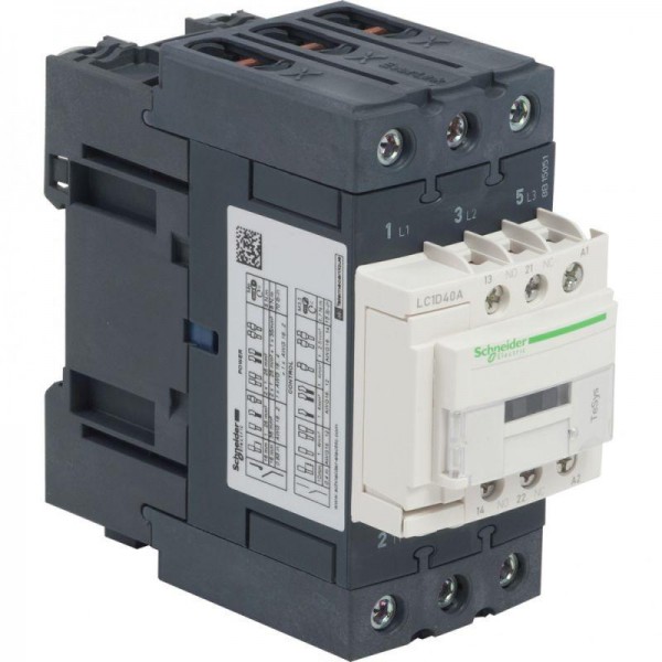  Контактор 3п 40А D40 110В AC SchE LC1D40AF7 
