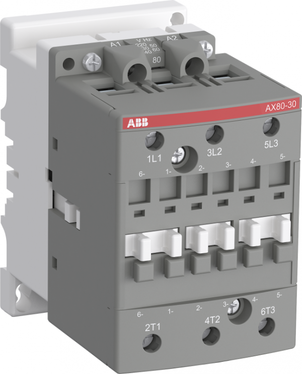  Контактор AX65-30-00-80 65А AC3 с катушкой управления 220-230В АС ABB 1SBL371074R8000 