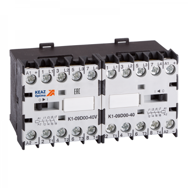  Миниконтактор реверсивный OptiStart K1W 09D00 40MC 230AC VS КЭАЗ 117144 