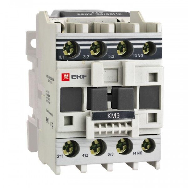  Контактор КМЭ малогабаритный 12А 36В 1NO PROxima EKF ctr-s-12-36 