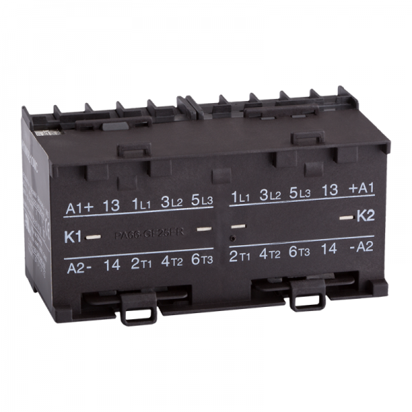  Миниконтактор реверсивный OptiStart K1W 09L10 MC=24DC VS КЭАЗ 117378 