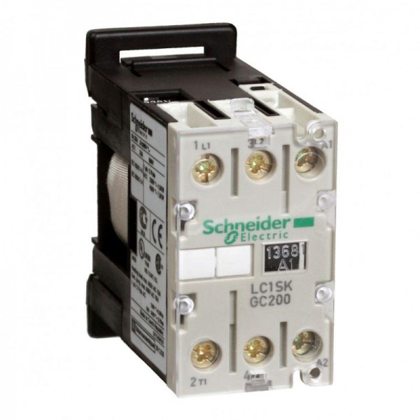  Контактор SKG 2P AC3 6А 230В 50Гц SchE LC1SKGC200P7 