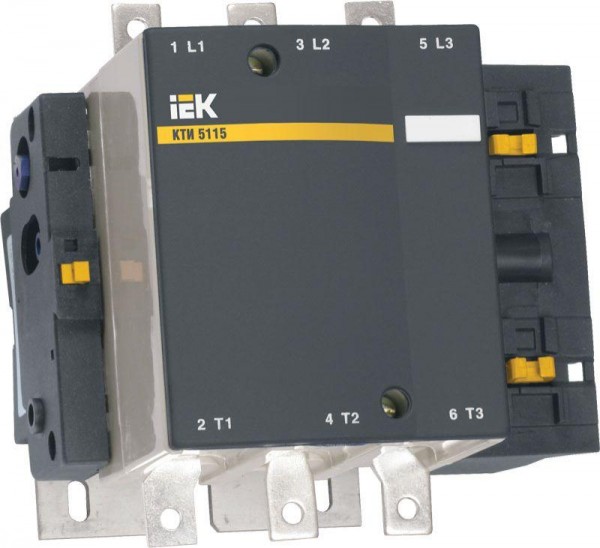  Контактор КТИ-5265 265А 230В/АС3 ИЭК KKT50-265-230-10 