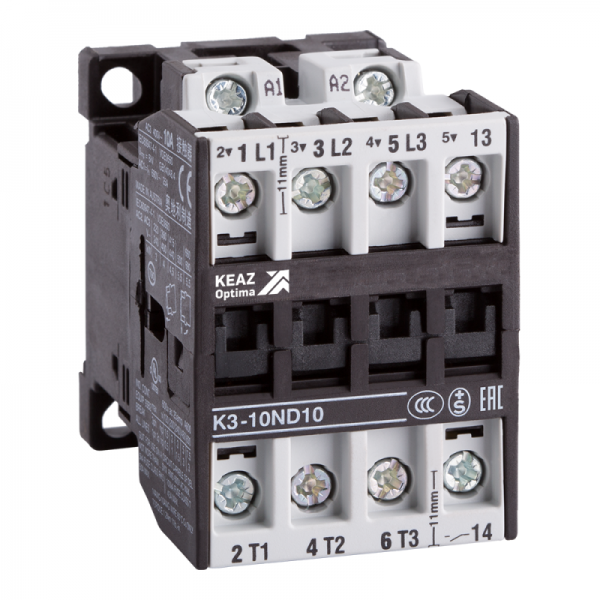  Миниконтактор релейный OptiStart K1 07D22 24AC/DC КЭАЗ 117606 