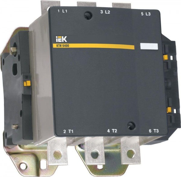  Контактор КТИ-6400 400А 230В/АС3 IEK KKT60-400-230-10 