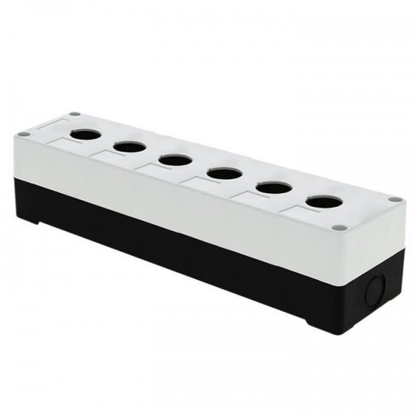  Корпус КП106 6 кнопок бел. EKF cpb-106-w 
