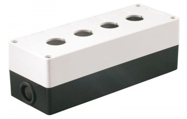  Корпус КП 104 4-м бел. для кнопок ИЭК BKP10-4-K01 