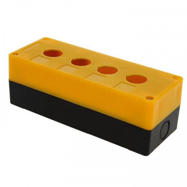  Корпус КП104 4 кнопки пластик. желт. EKF cpb-104-o 