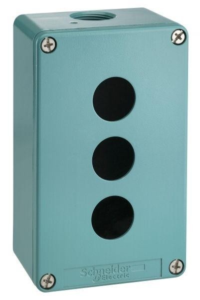  Пост кнопочный метал. 3 отв. 80х130 SchE XAPM2203 